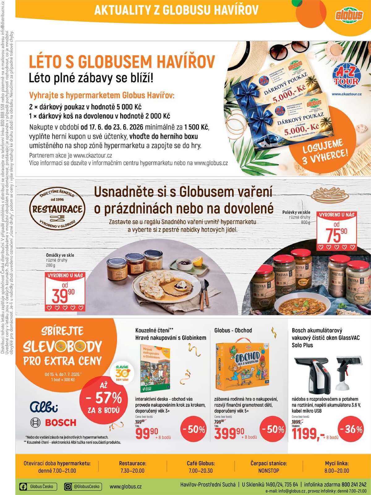 Akční leták Globus 17.6. - 23.6.2026 - Globus Havířov strana 42
