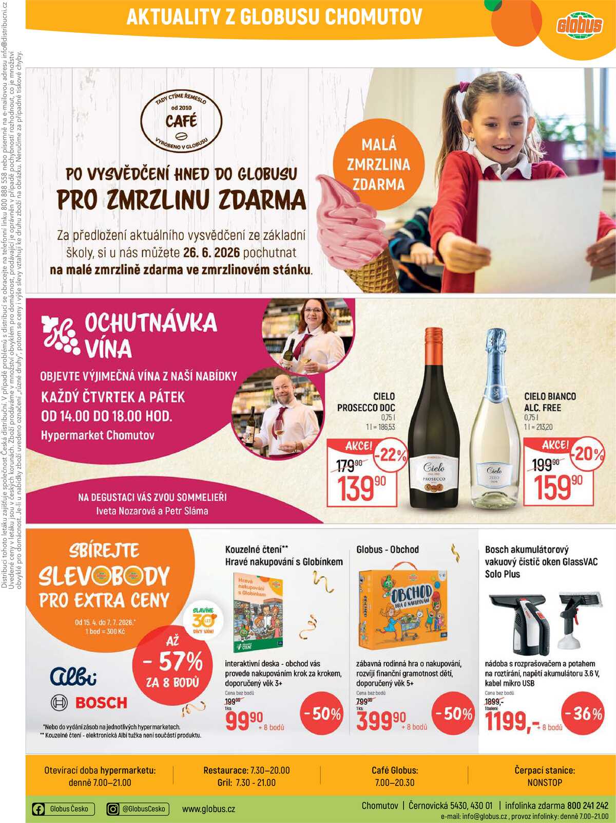 Akční leták Globus 17.6. - 23.6.2026 - Globus Chomutov strana 42