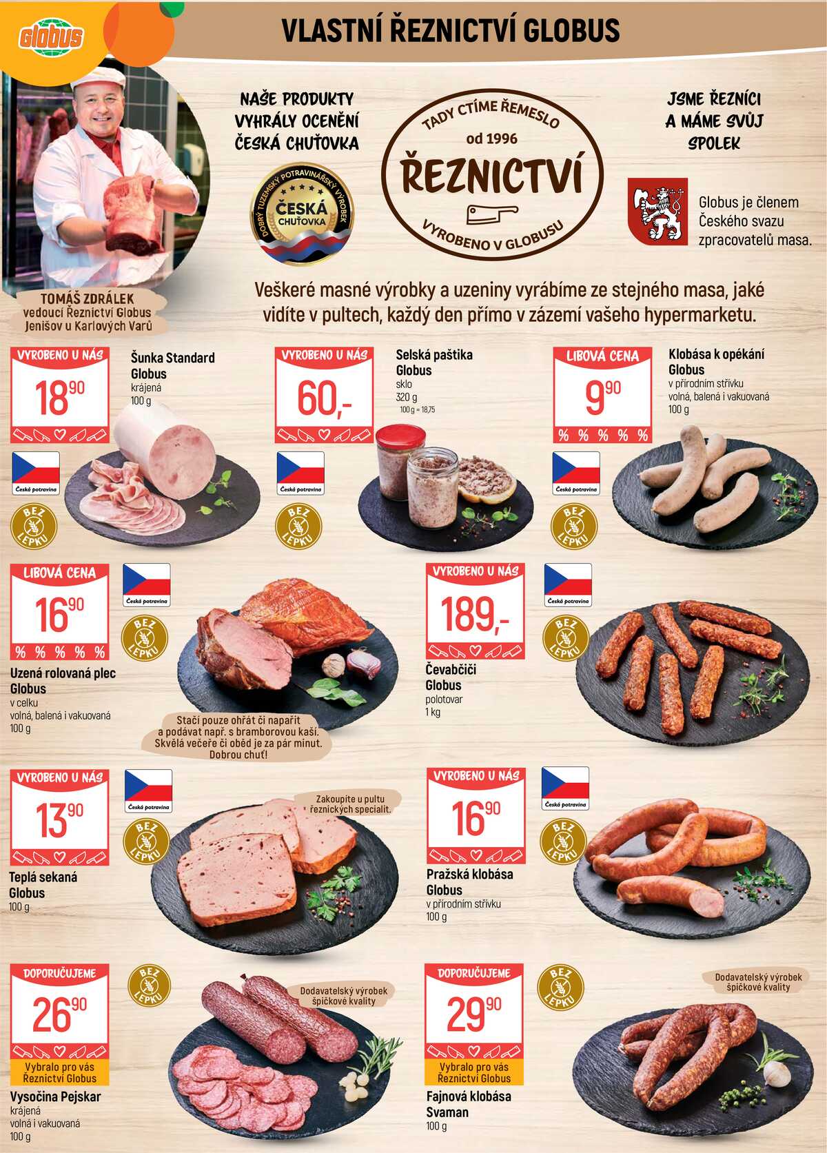 Akční leták Globus 17.6. - 23.6.2026 - Globus Jenišov u Karlových Varů strana 5