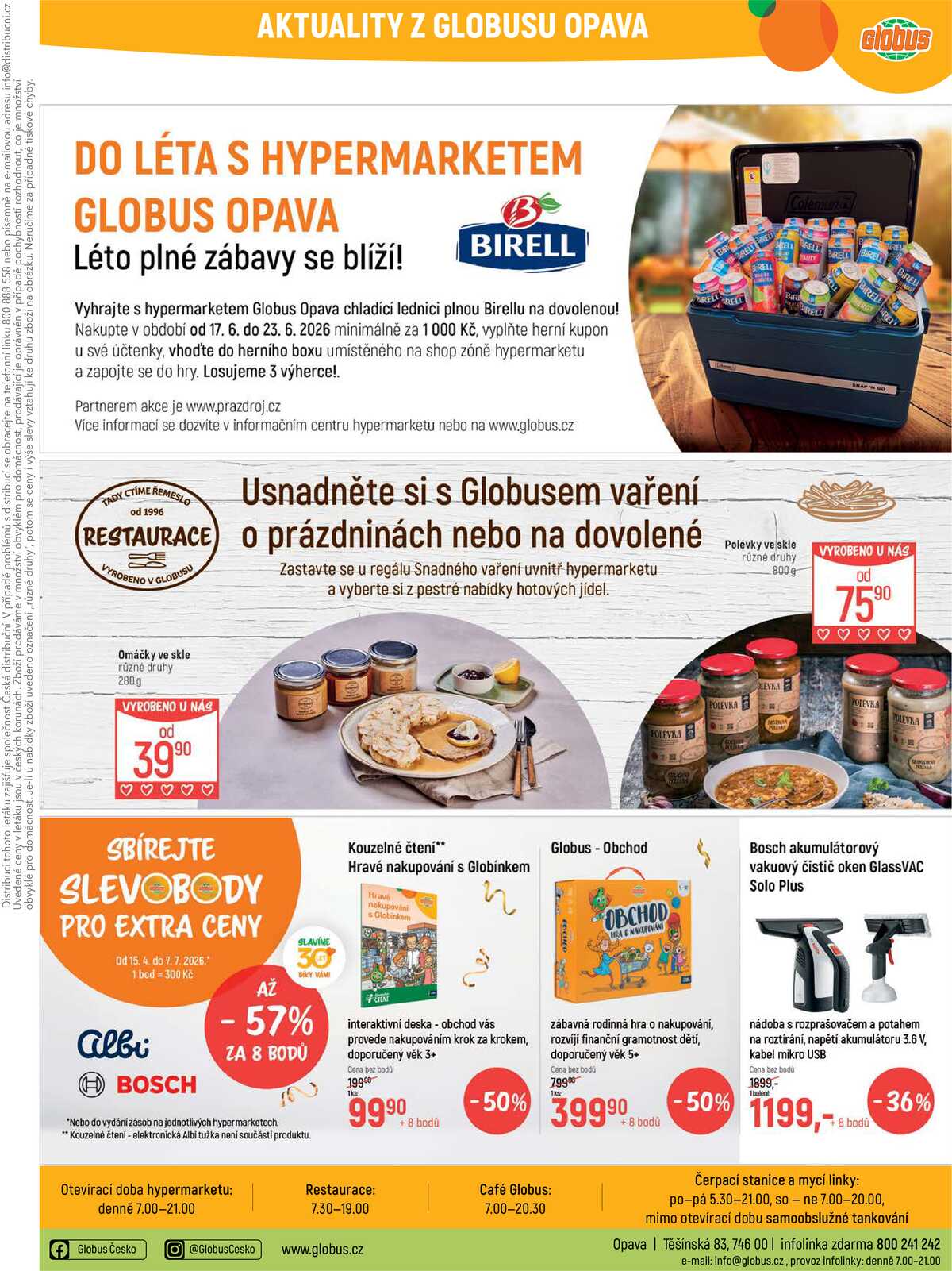 Akční leták Globus 17.6. - 23.6.2026 - Globus Opava strana 42