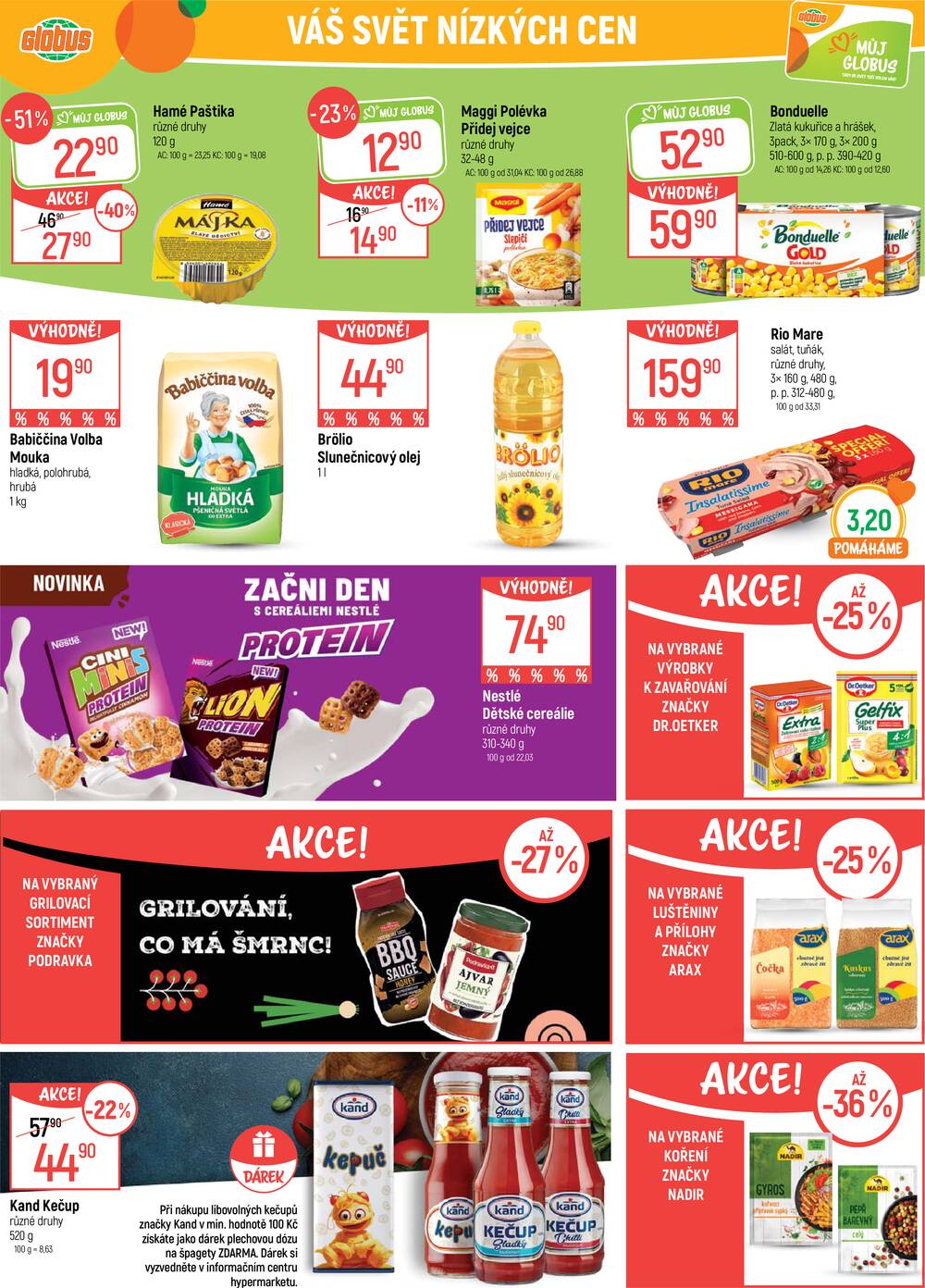 Akční leták Globus 17.6. - 23.6.2026 - Globus Chotíkov u Plzně
