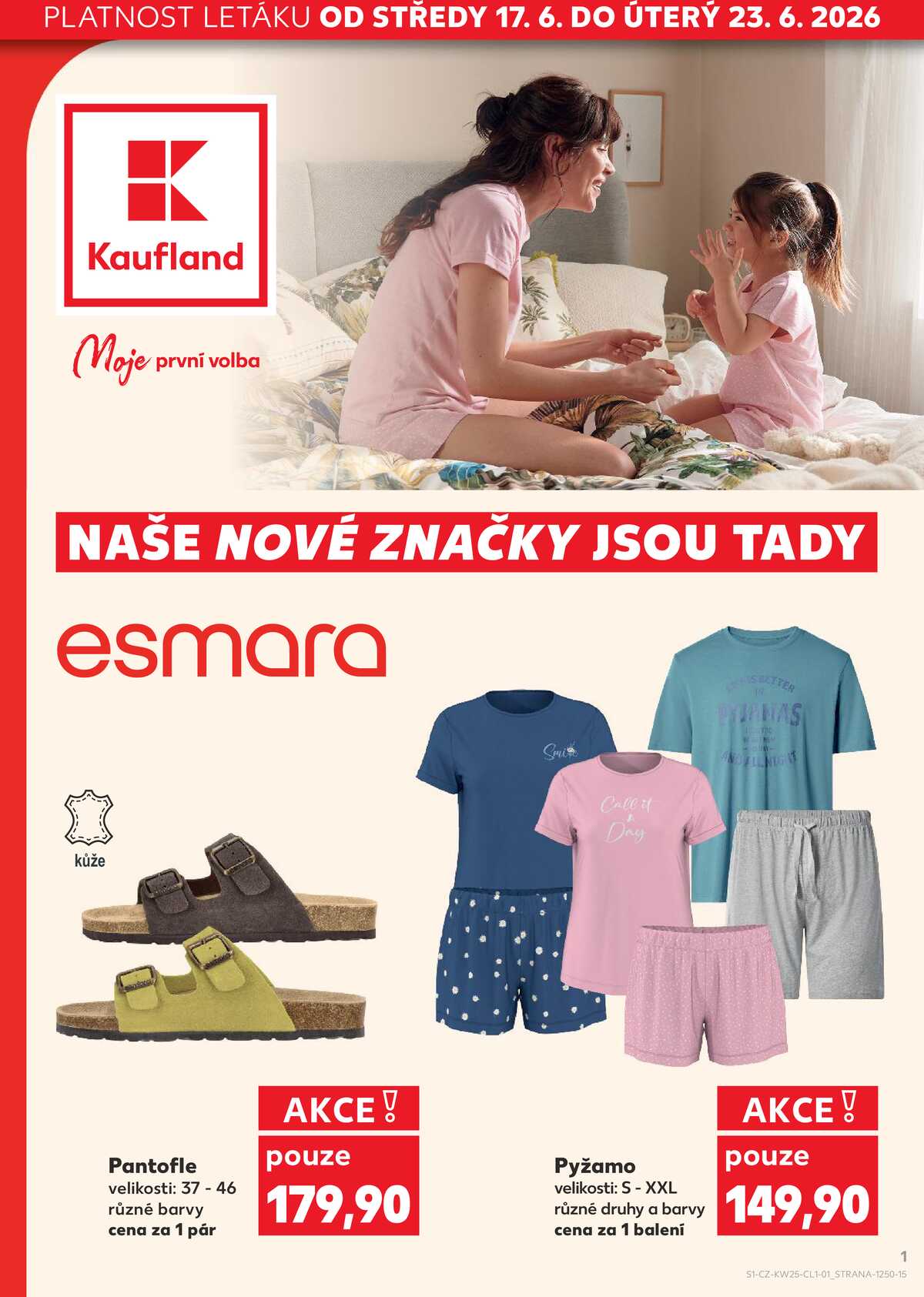 Kaufland - Spotřební zboží - 17.6. - 23.6.2026 strana 1