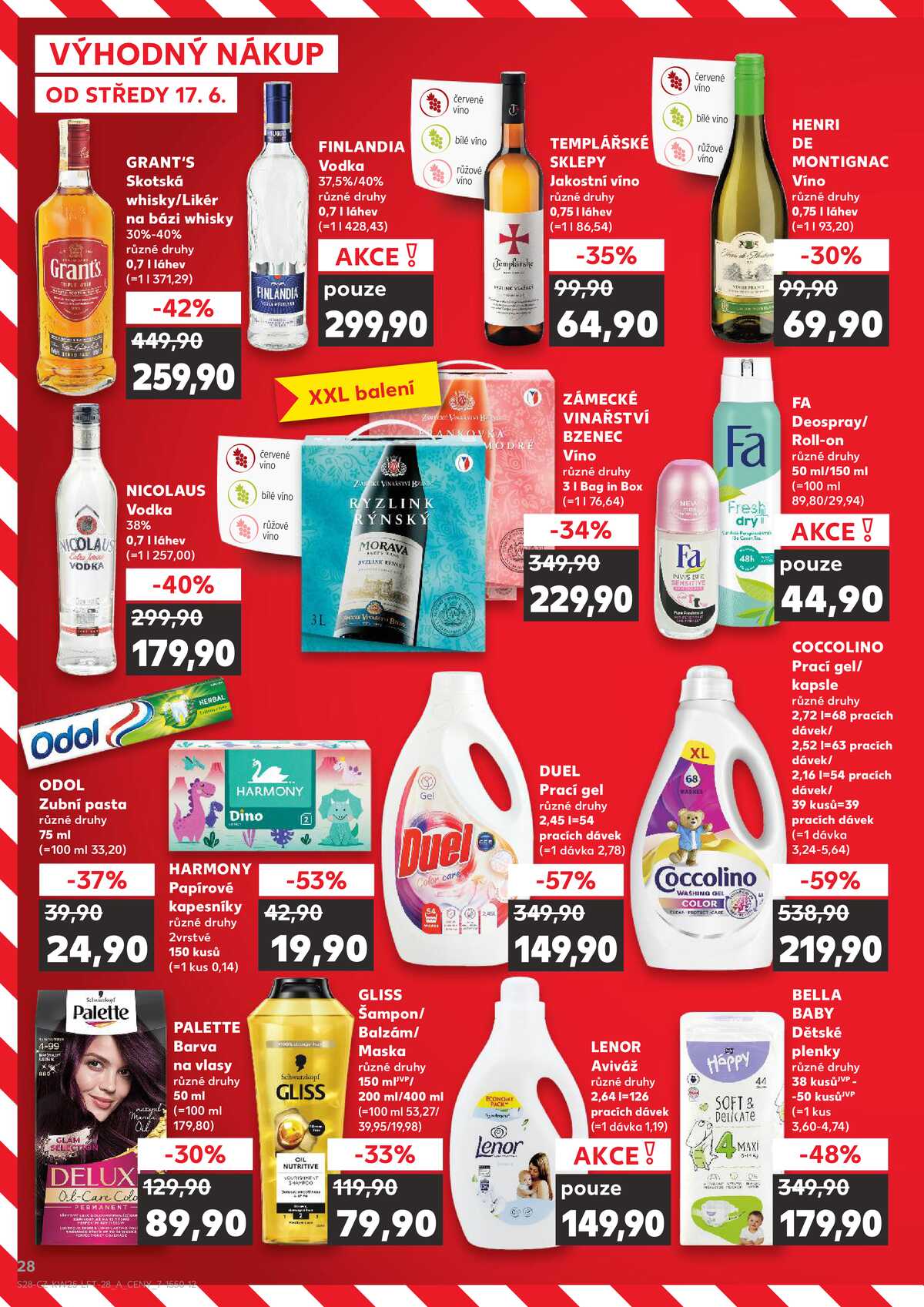 Kaufland 17.6. - 23.6. - Kaufland - Praha - Hloubětín strana 28