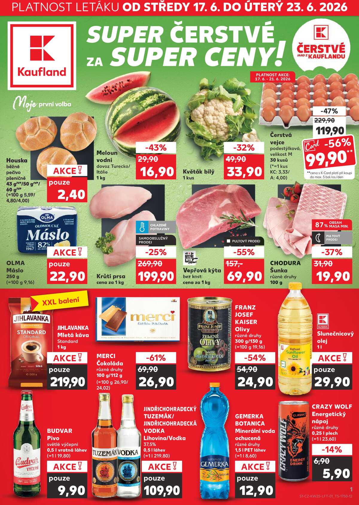 Kaufland 17.6. - 23.6. - Kaufland - Benešov strana 1