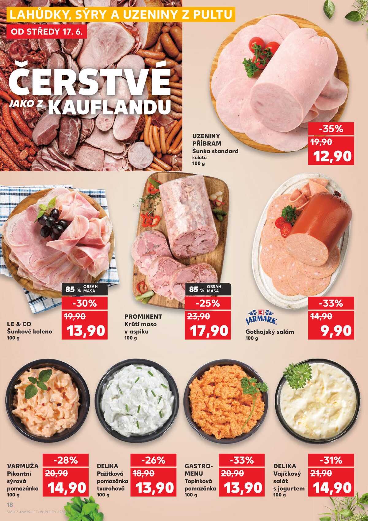 Kaufland 17.6. - 23.6. - Kaufland - Zlín ( OC Čepkov) strana 18