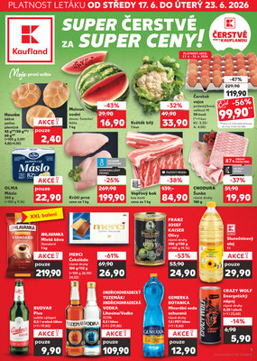 Kaufland 17.6. - 23.6. - Kaufland - Liberec (Dr. M. Horákové)