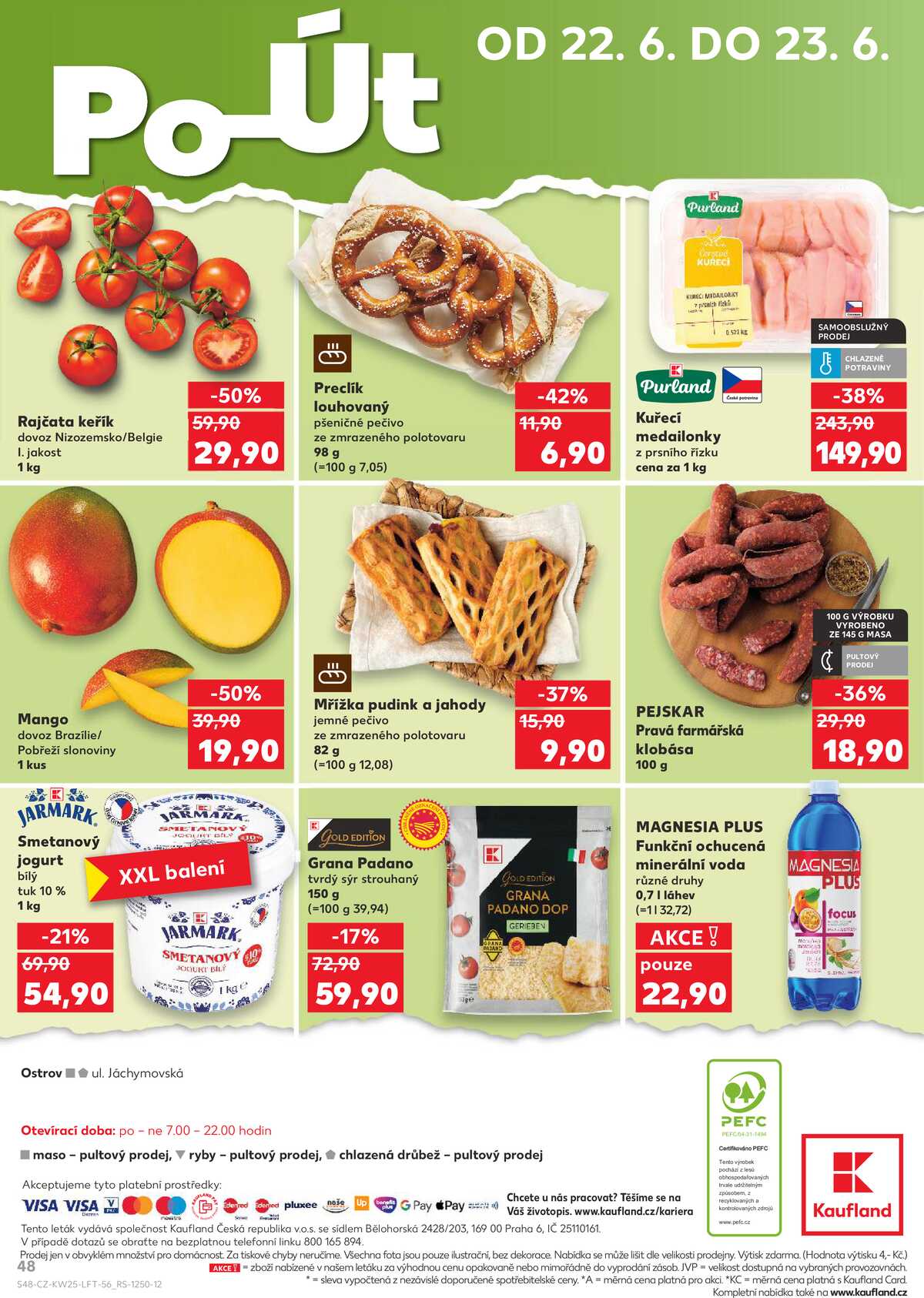Kaufland 17.6. - 23.6. - Kaufland - Ostrov - Jáchymovská strana 48