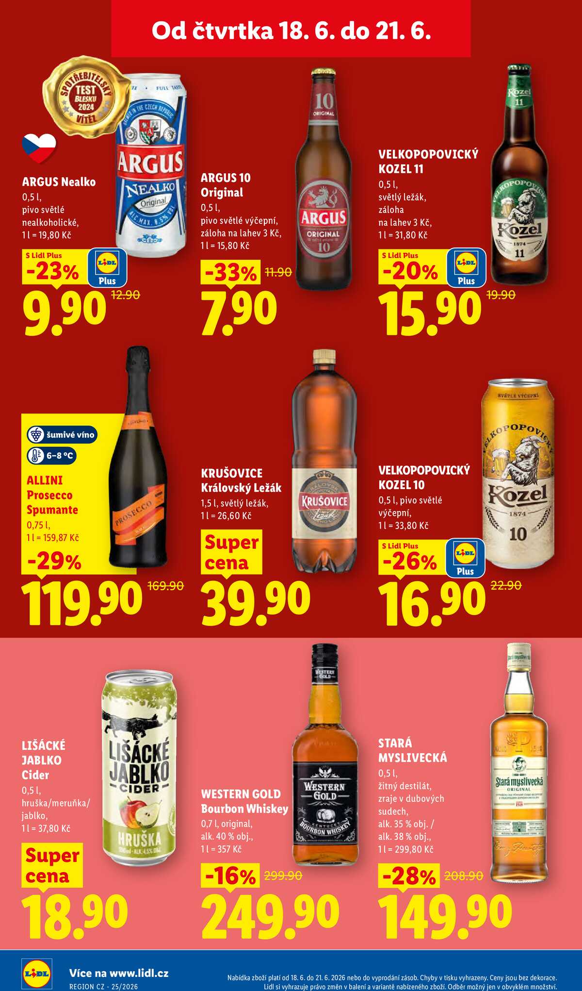 Lidl Čtvrtek od 18.6. do 21.6.2026 strana 24