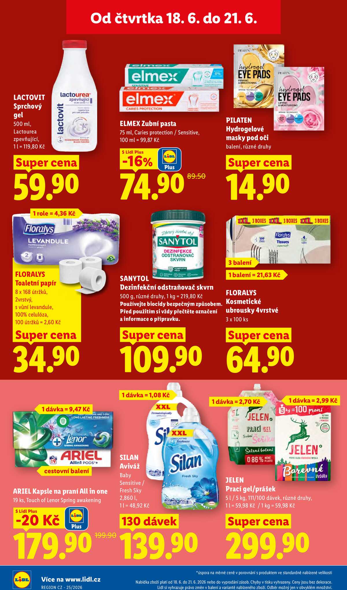Lidl Čtvrtek od 18.6. do 21.6.2026 strana 26