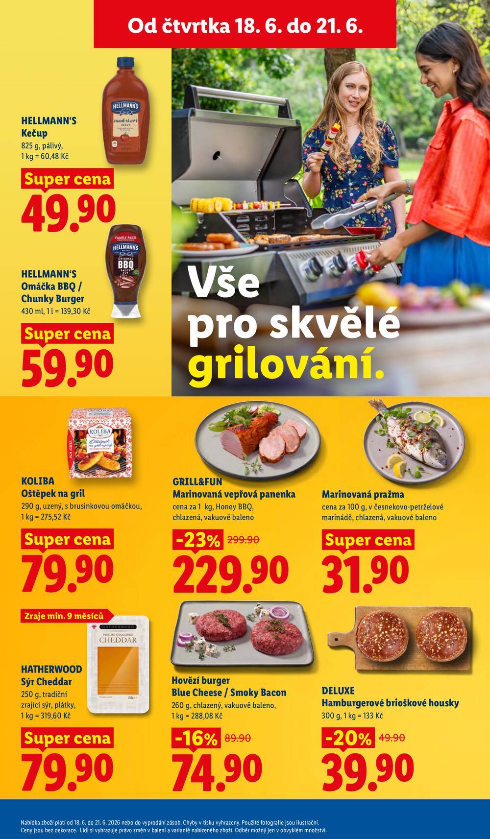 Lidl Čtvrtek od 18.6. do 21.6.2026