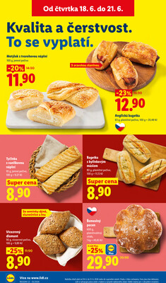 Lidl Čtvrtek od 18.6. do 21.6.2026