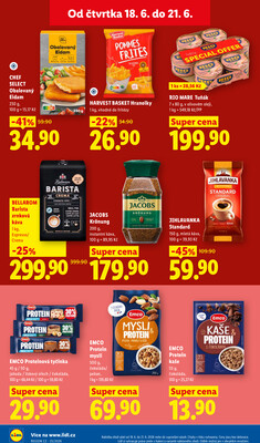 Lidl Čtvrtek od 18.6. do 21.6.2026