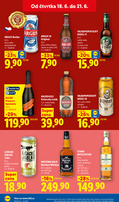 Lidl Čtvrtek od 18.6. do 21.6.2026