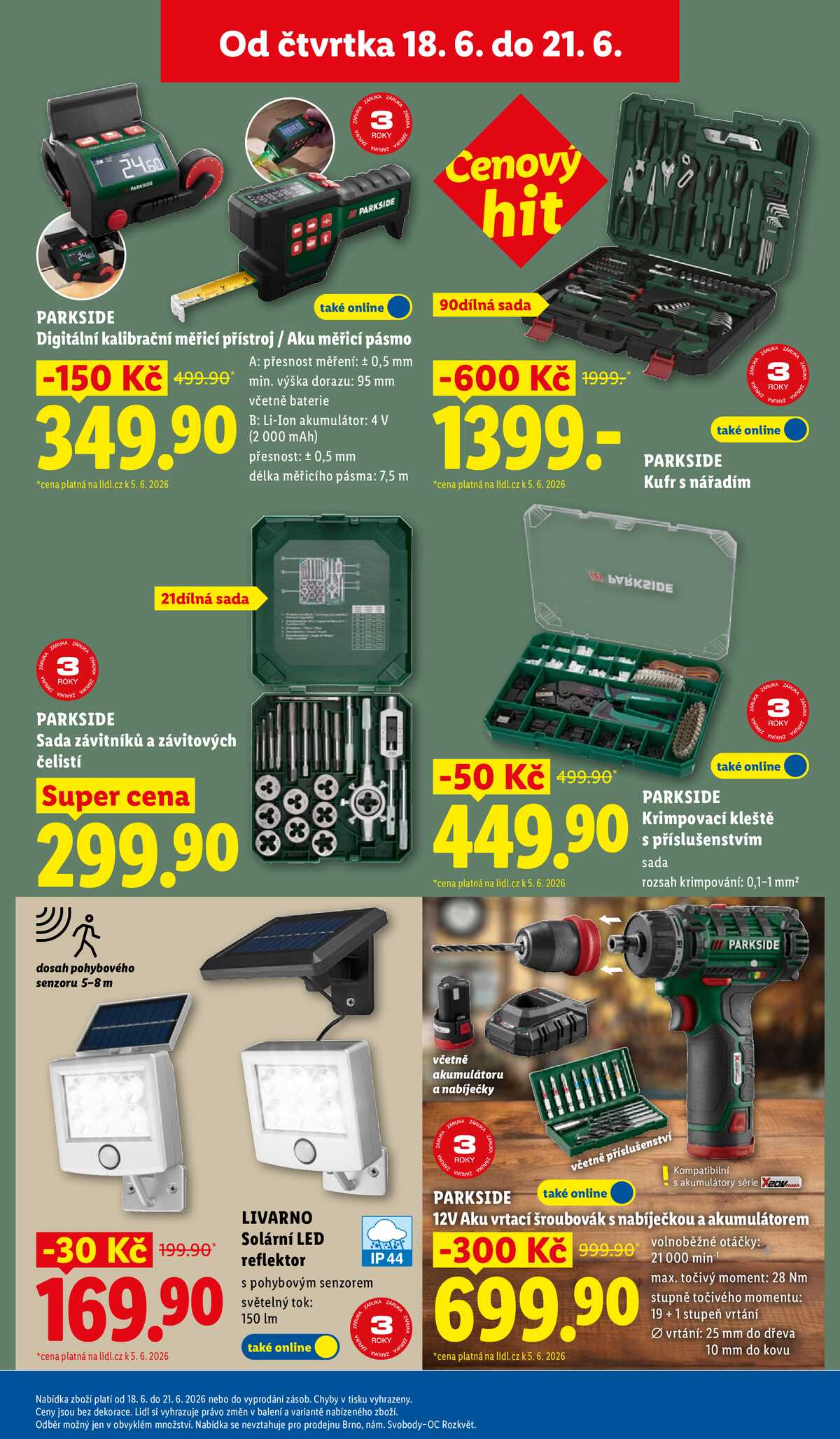 Lidl Spotřební zboží 15.6. - 21.6. strana 21