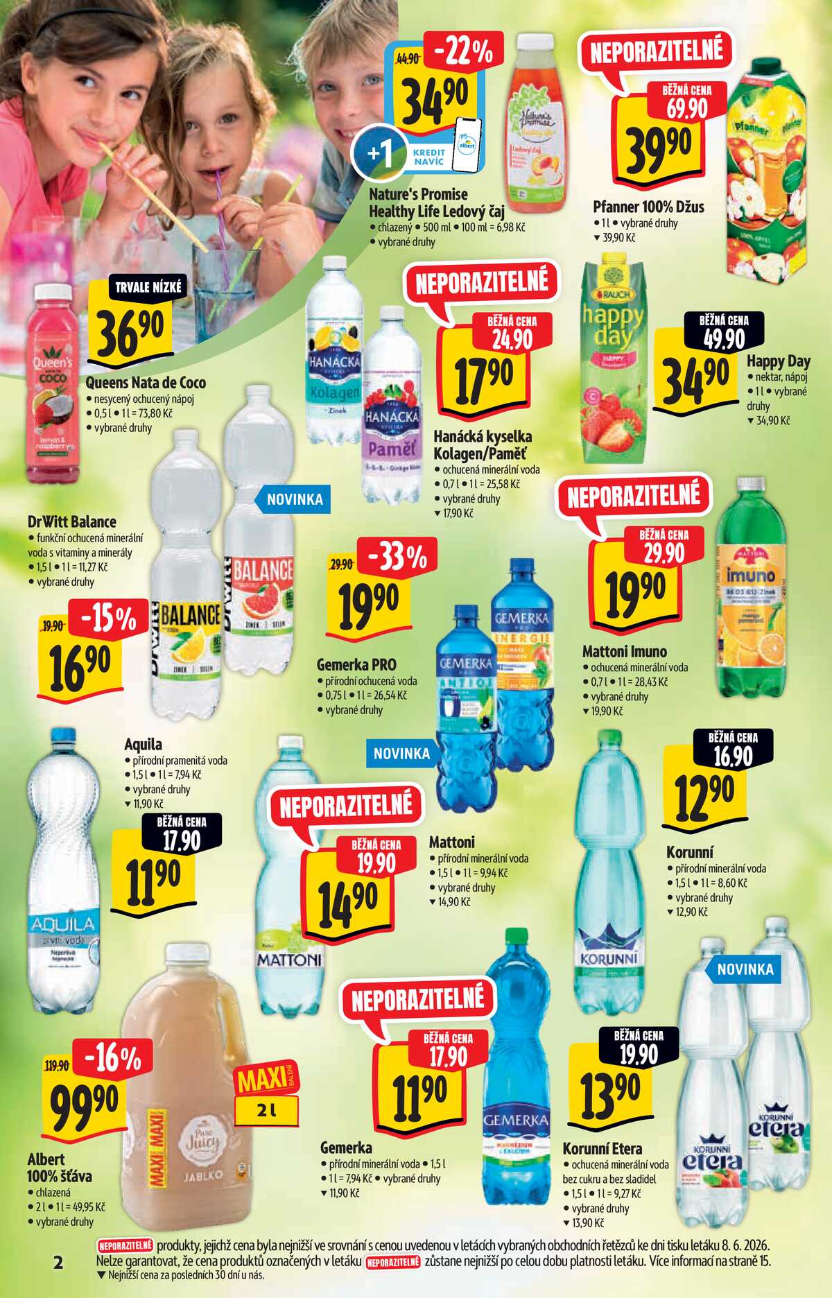 Albert  Hypermarket katalog Drink od 17.6. do 30.6.2026 strana 2