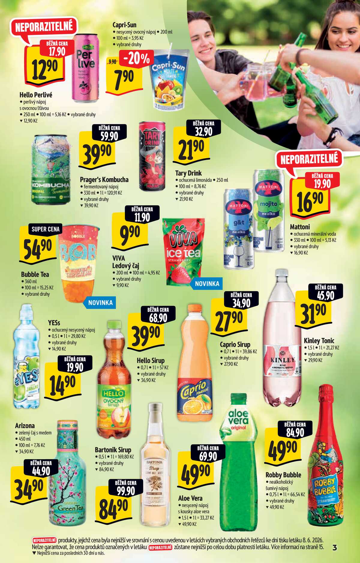 Albert  Hypermarket katalog Drink od 17.6. do 30.6.2026 strana 3