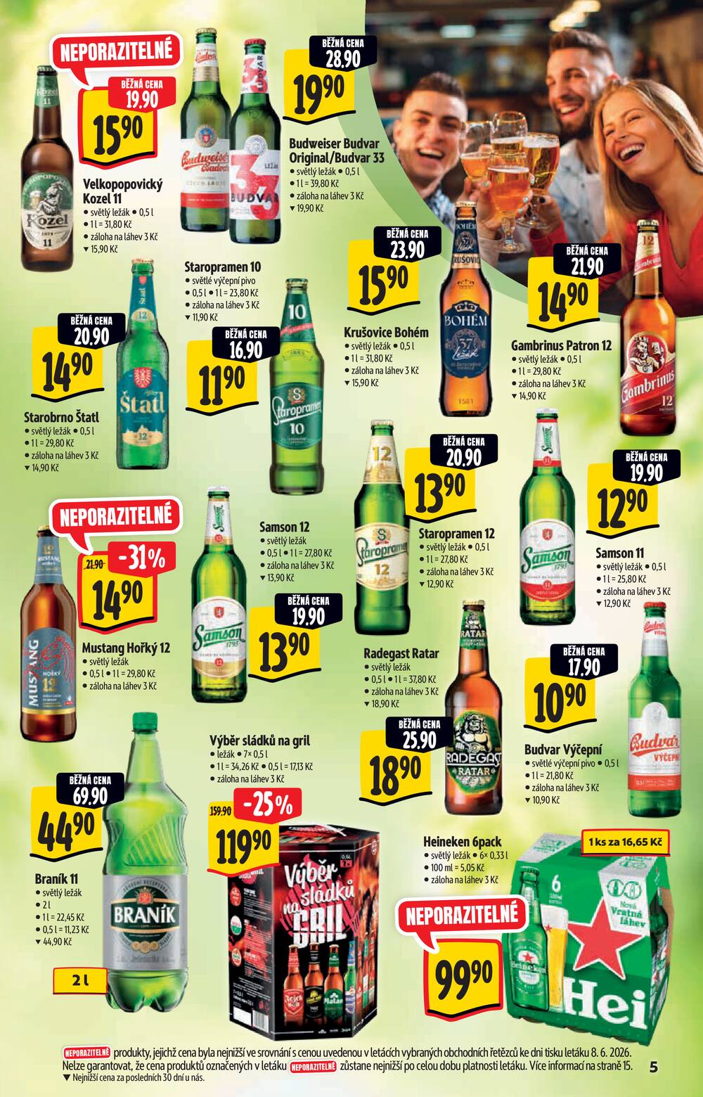 Leták Albert - Albert Hypermarket katalog Drink od 17.6. do 30.6.2026 - strana 5 Leták Albert - Albert Hypermarket katalog Drink od 17.6. do 30.6.2026 - strana 5