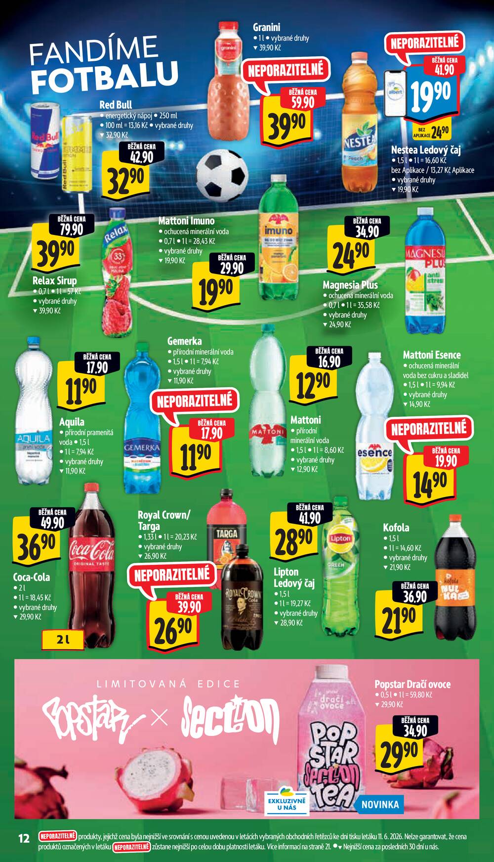 Leták Albert - Albert Supermarket Jihomoravský od 17.6. do 23.6.2026 - strana 20 Leták Albert - Albert Supermarket Jihomoravský od 17.6. do 23.6.2026 - strana 20