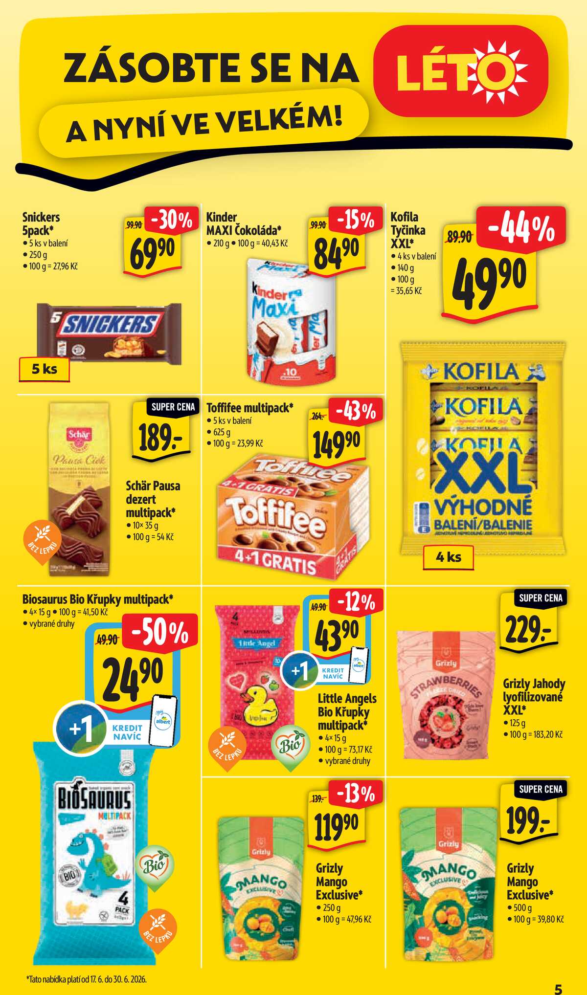 Albert  Hypermarket od 17.6. do 23.6.2026 strana 5