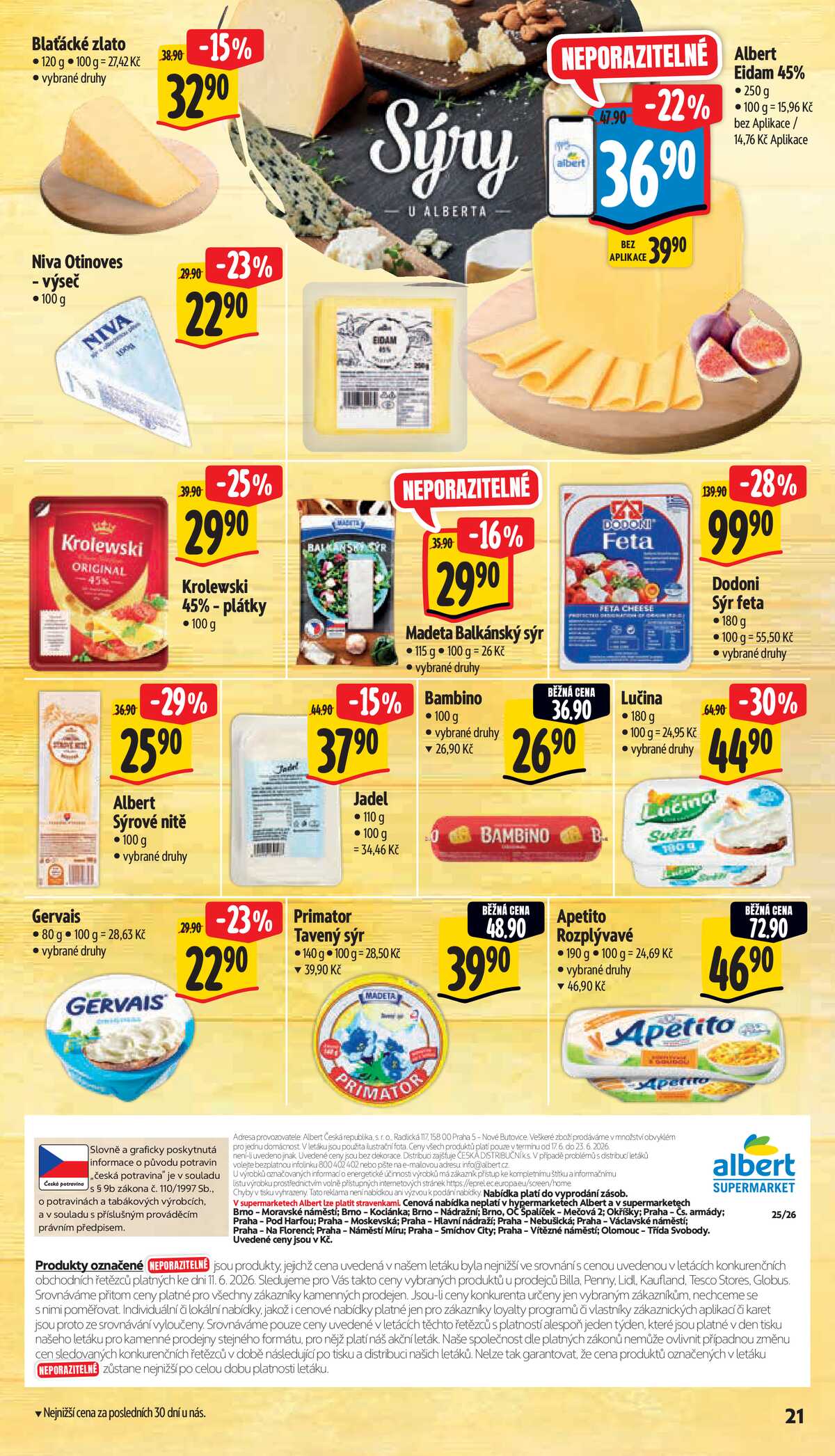 Albert Supermarket od 17.6. do 23.6.2026 strana 25