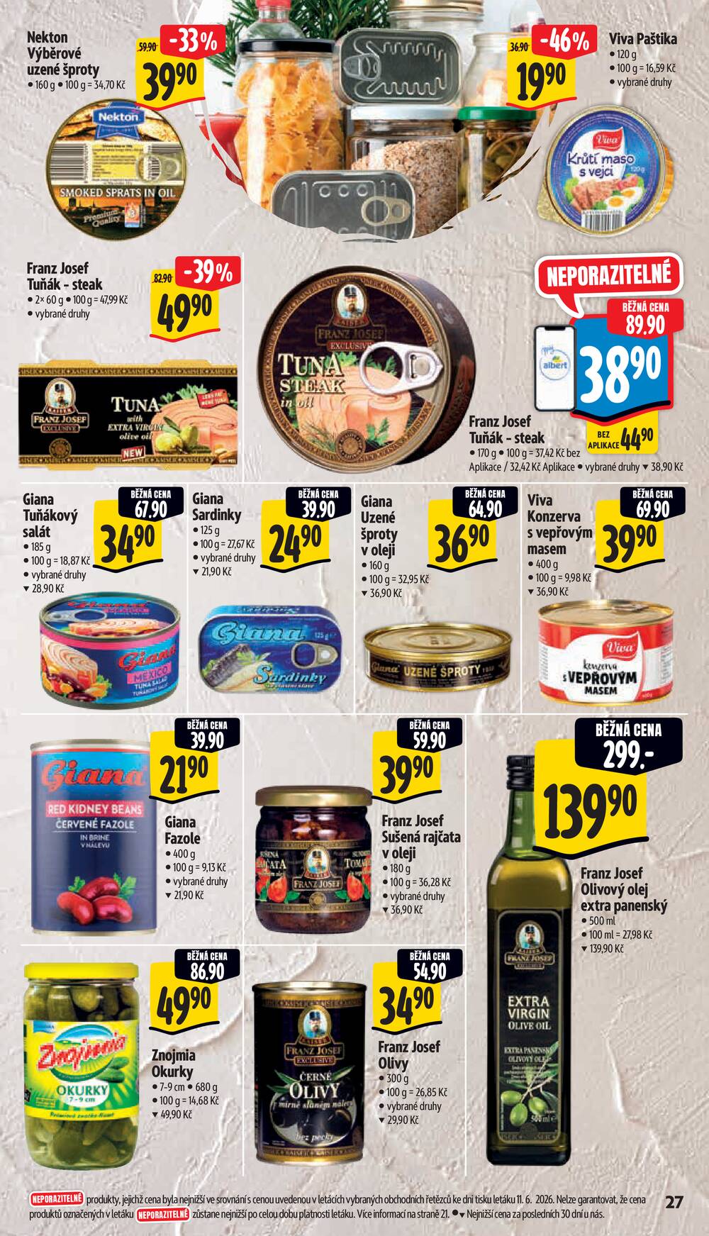 Albert Supermarket od 17.6. do 23.6.2026
