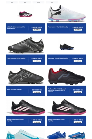 Intersport Kopačky a míče - 13. 6. 2026