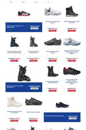 Intersport Boty - 13. 6. 2026
