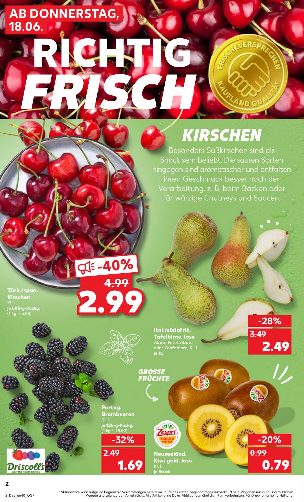 Leták Kaufland Německo 18.6.-24.6.2026 strana 2