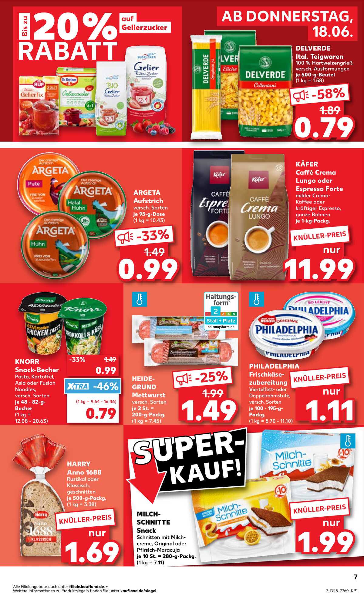 Leták Kaufland Německo 18.6.-24.6.2026 strana 7