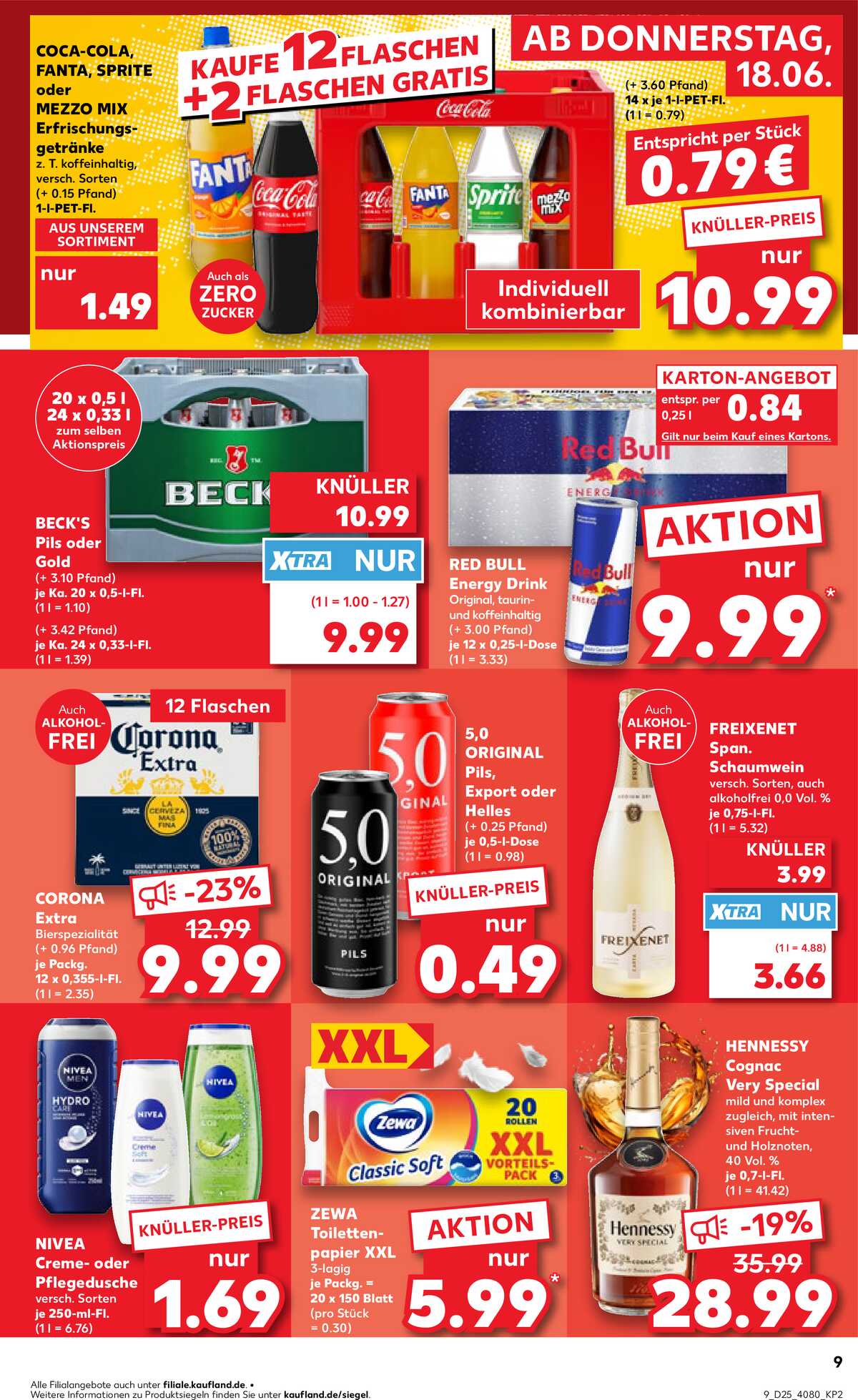 Leták Kaufland Německo 18.6.-24.6.2026 strana 9