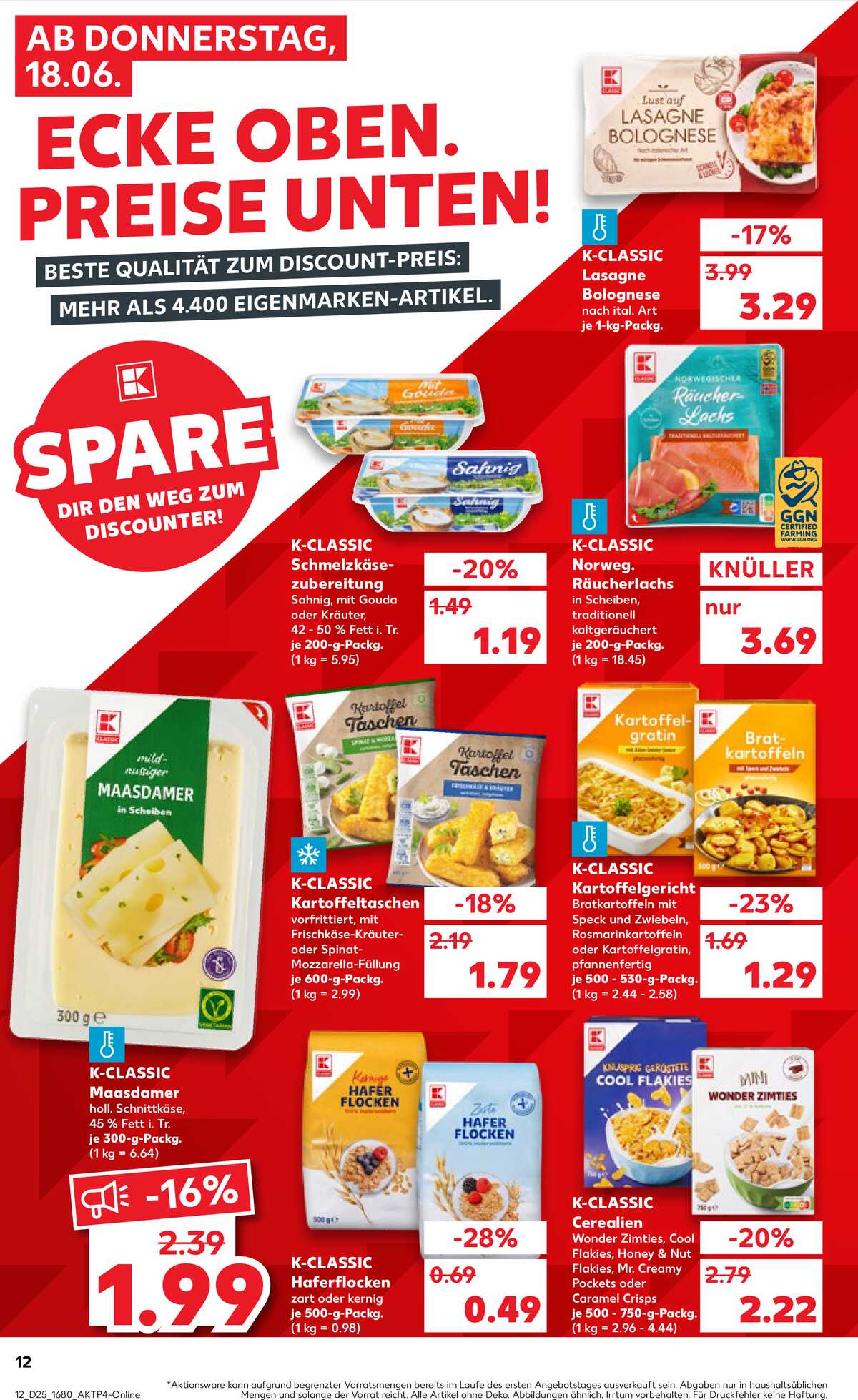 Leták Kaufland Německo 18.6.-24.6.2026 strana 12