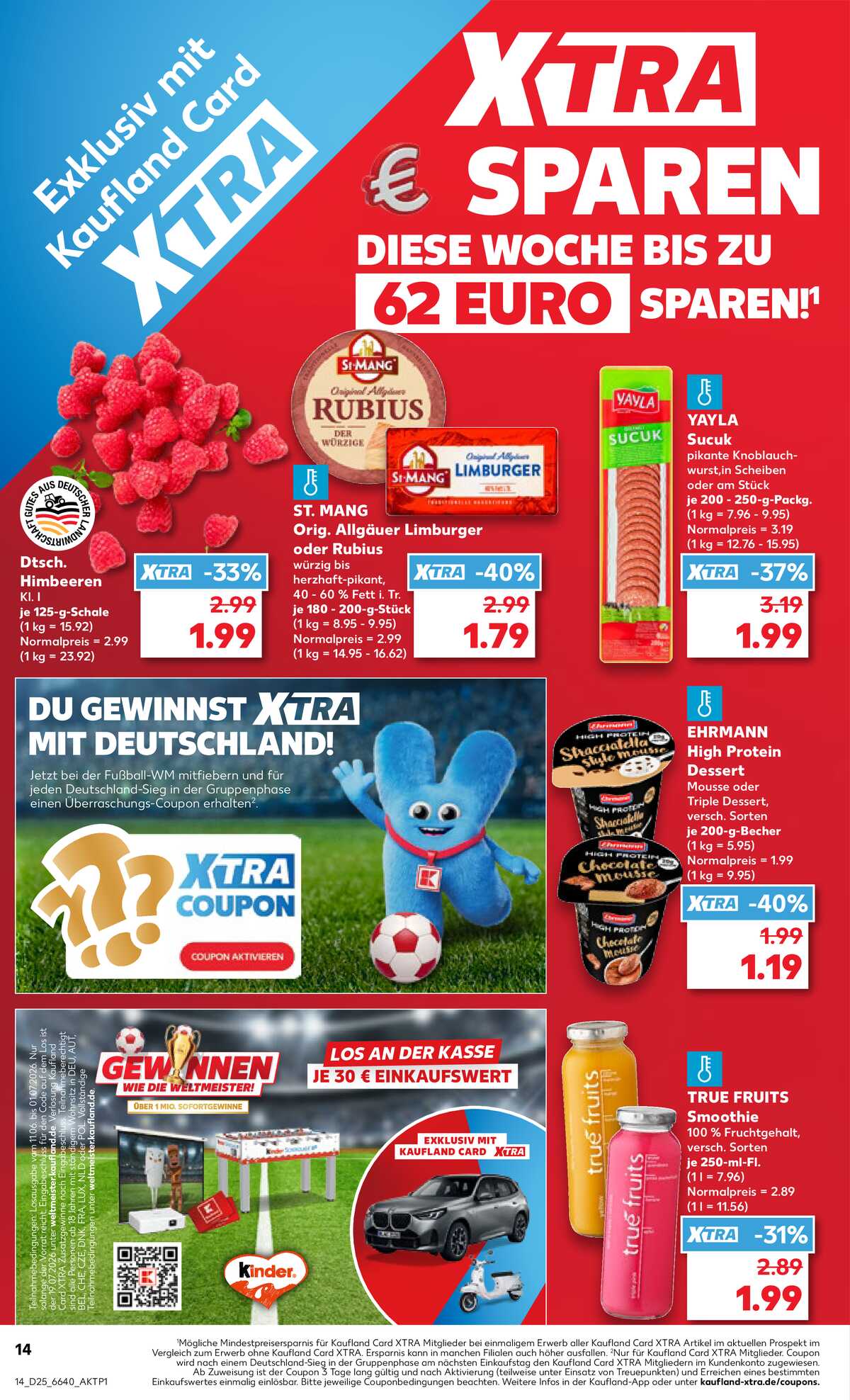 Leták Kaufland Německo 18.6.-24.6.2026 strana 14