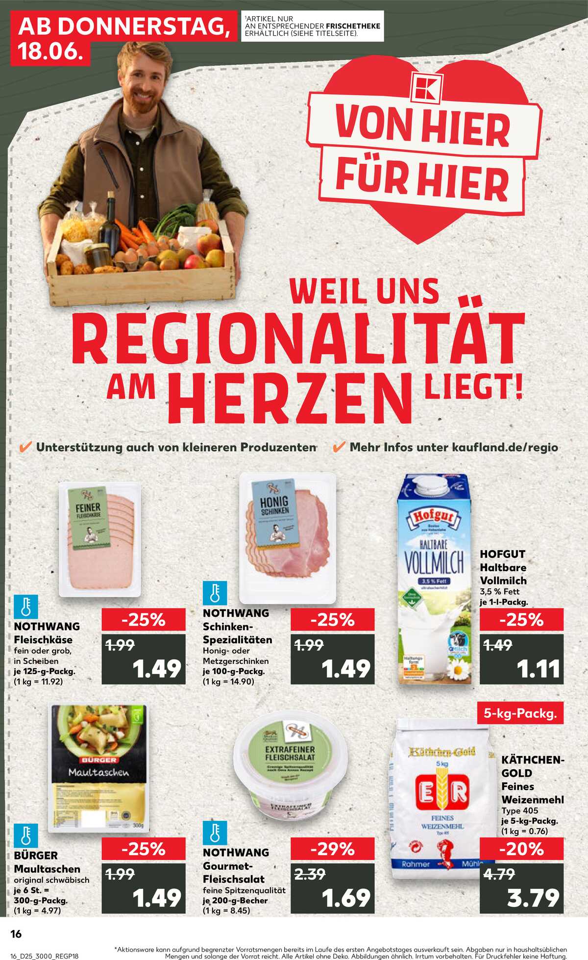 Leták Kaufland Německo 18.6.-24.6.2026 strana 16
