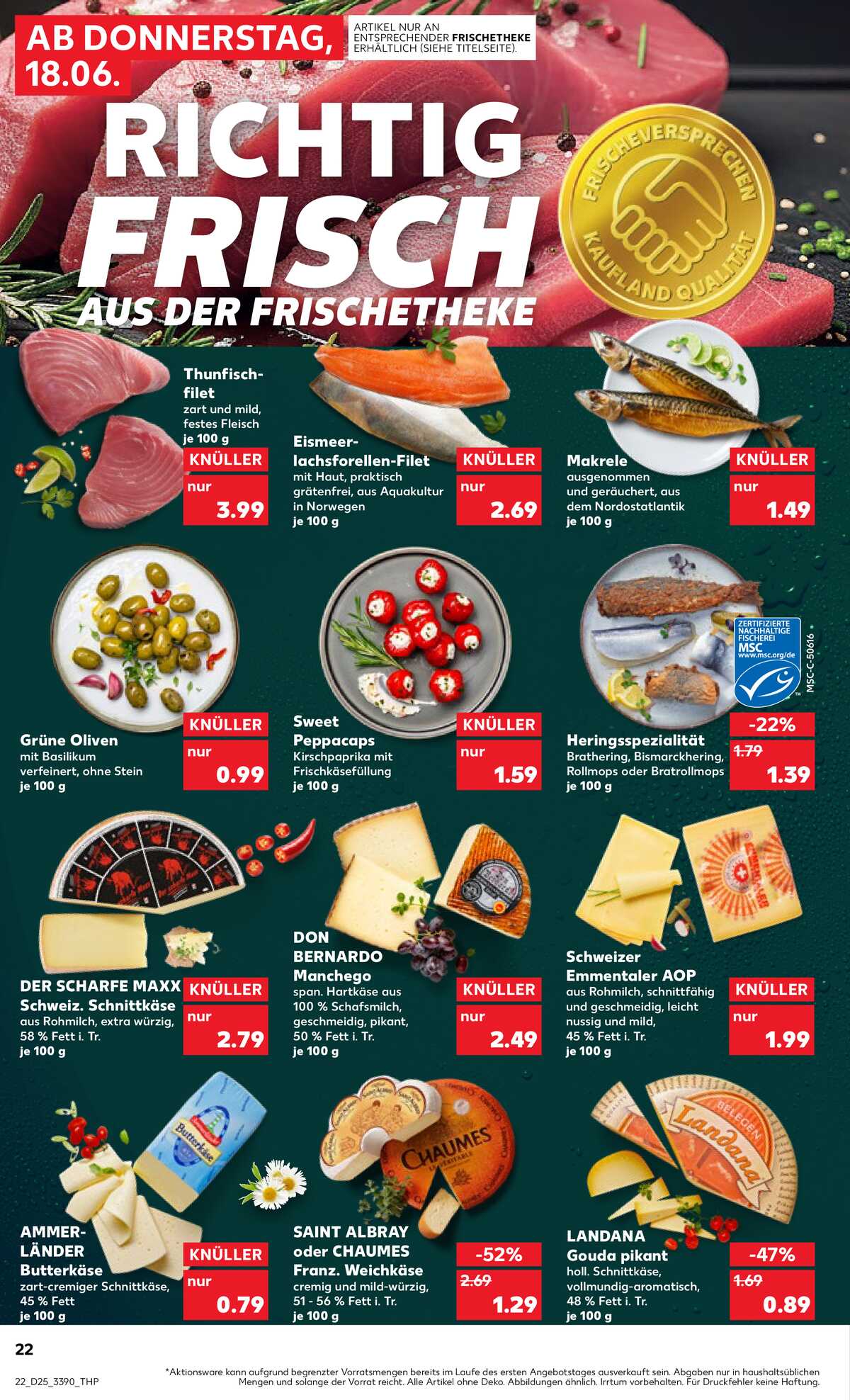 Leták Kaufland Německo 18.6.-24.6.2026 strana 22