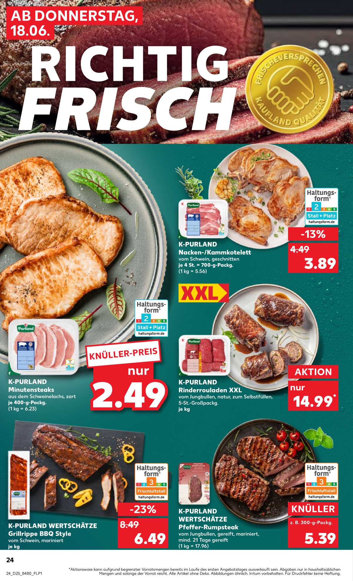 Leták Kaufland Německo 18.6.-24.6.2026 strana 24