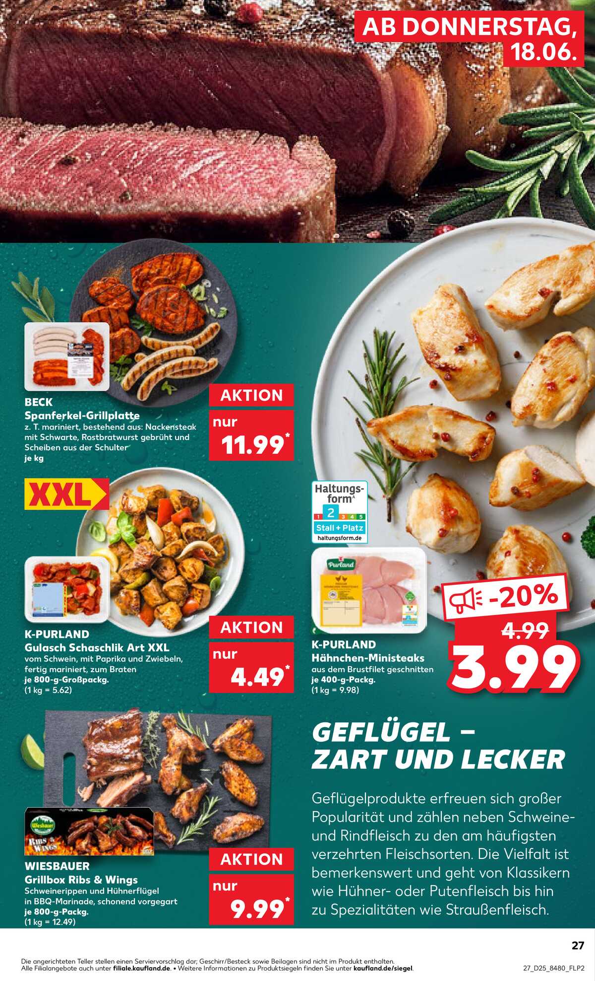 Leták Kaufland Německo 18.6.-24.6.2026 strana 27