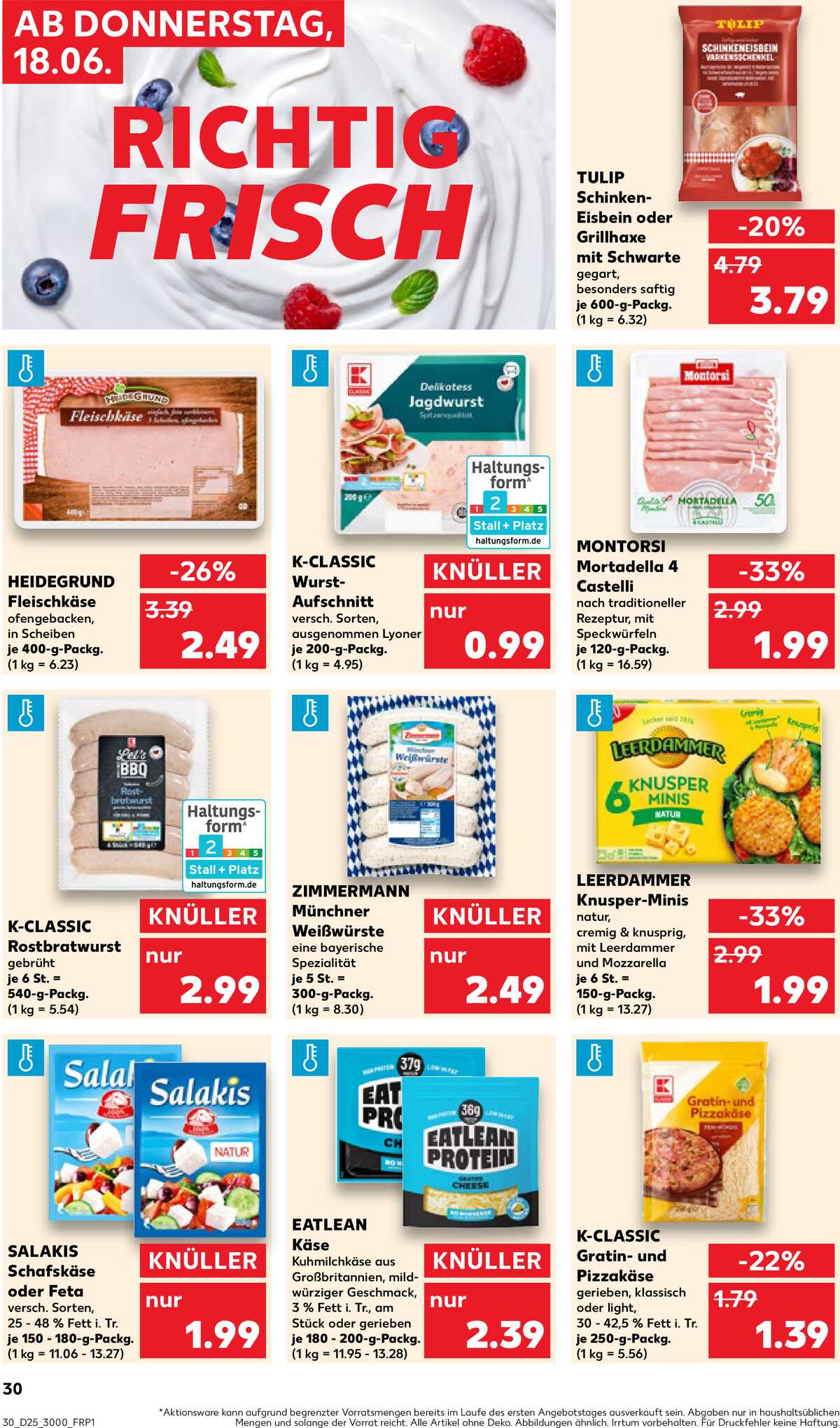 Leták Kaufland Německo 18.6.-24.6.2026 strana 30