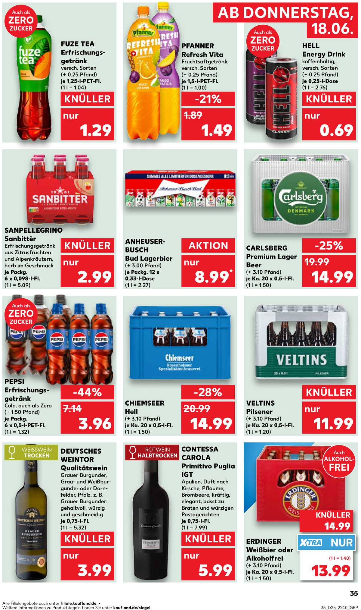 Leták Kaufland Německo 18.6.-24.6.2026 strana 35
