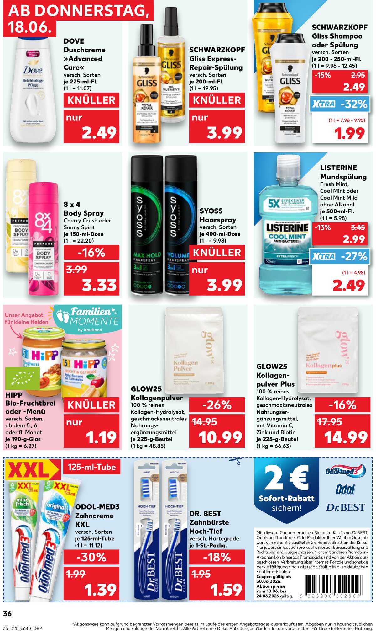 Leták Kaufland Německo 18.6.-24.6.2026 strana 36