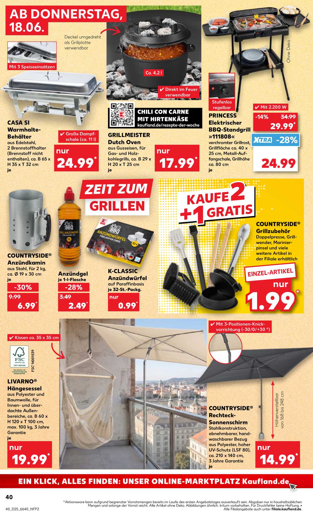 Leták Kaufland Německo 18.6.-24.6.2026 strana 40