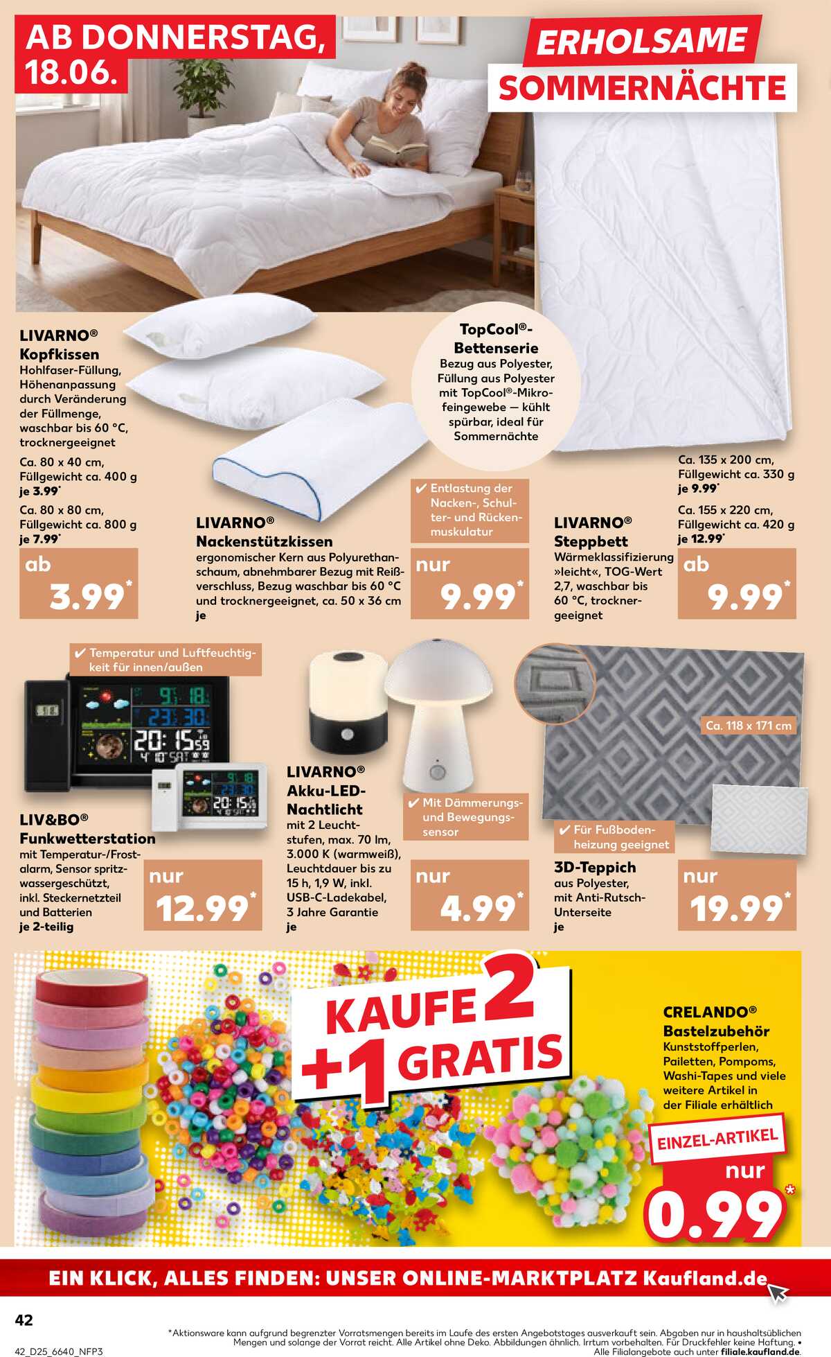 Leták Kaufland Německo 18.6.-24.6.2026 strana 42