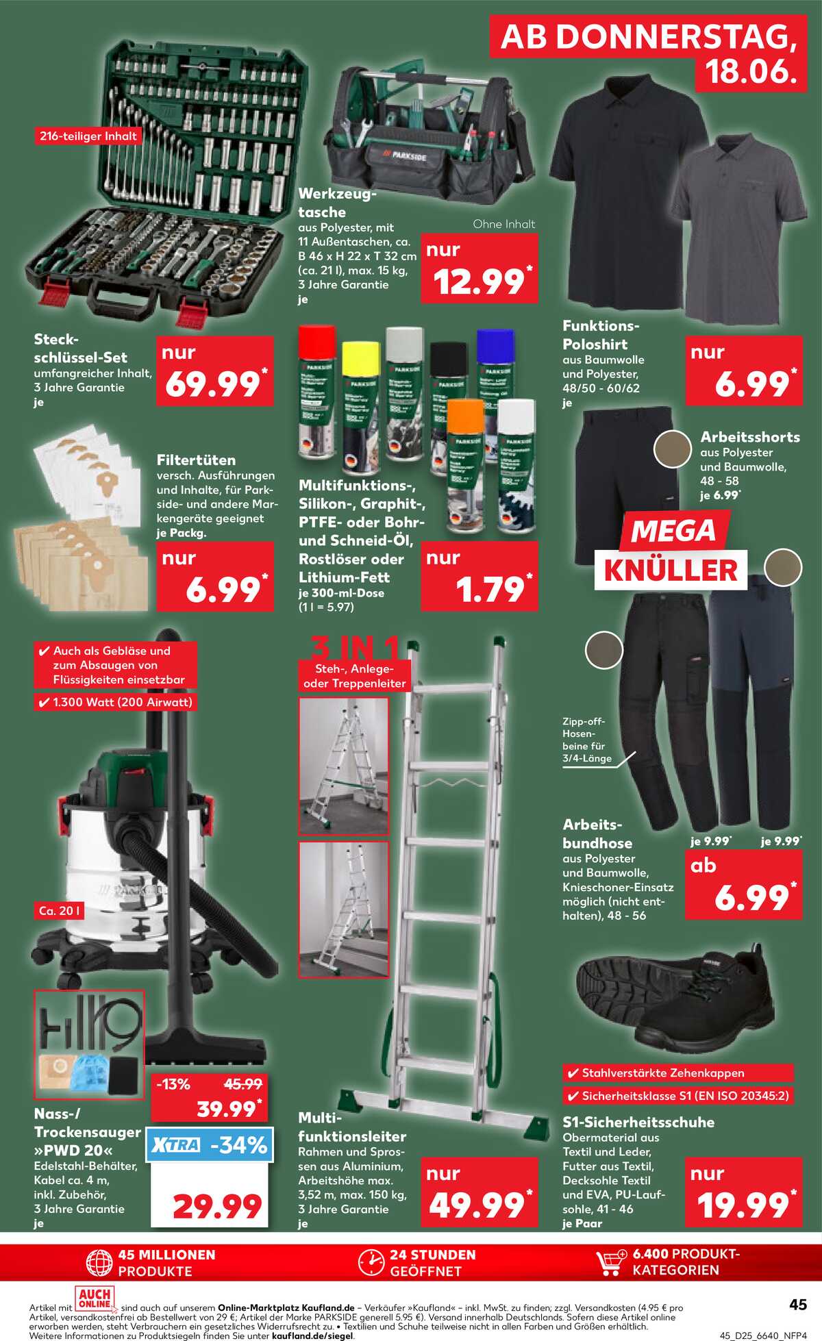 Leták Kaufland Německo 18.6.-24.6.2026 strana 45