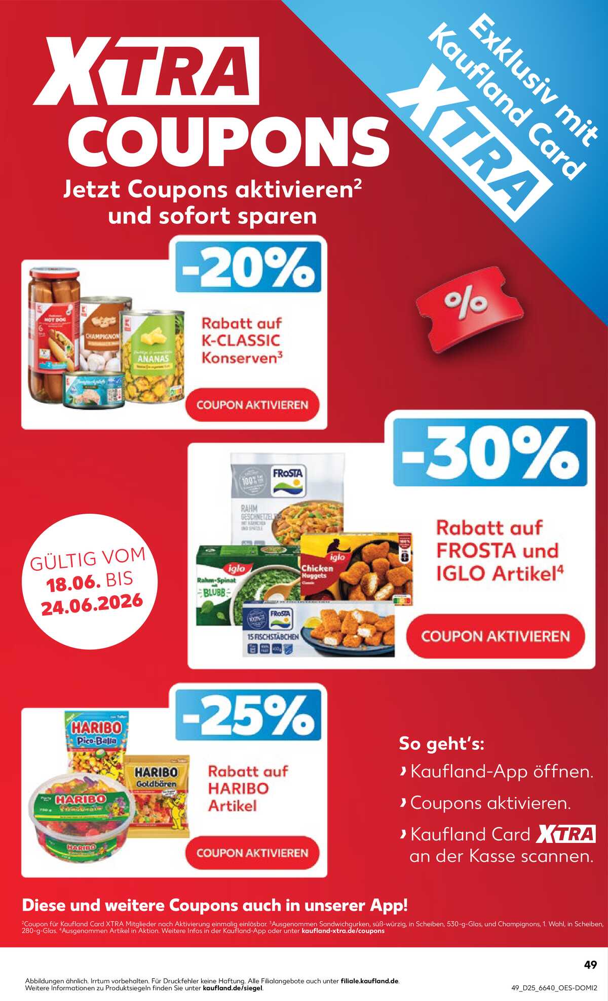 Leták Kaufland Německo 18.6.-24.6.2026 strana 49