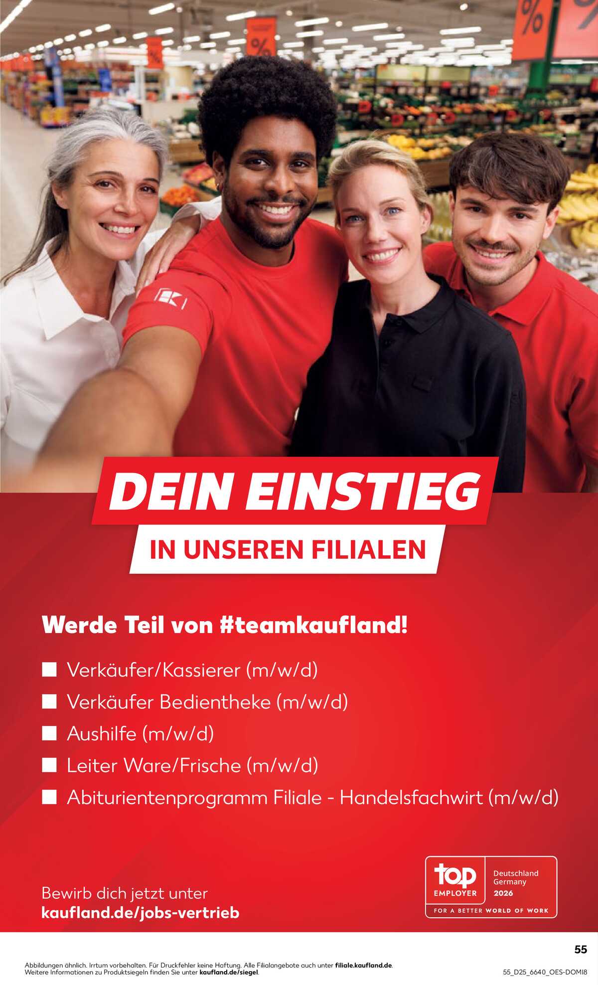 Leták Kaufland Německo 18.6.-24.6.2026 strana 55