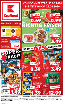 Leták Kaufland Německo 18.6.-24.6.2026