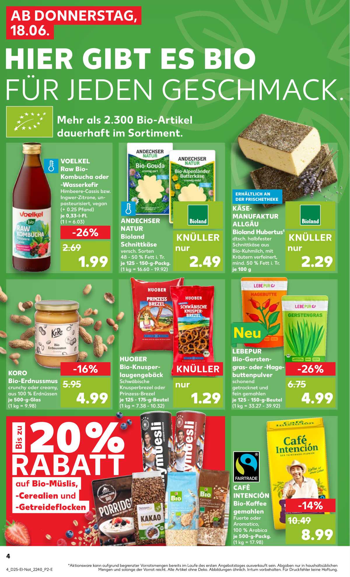 Leták Kaufland Německo 18.6.-24.6.2026 strana 4