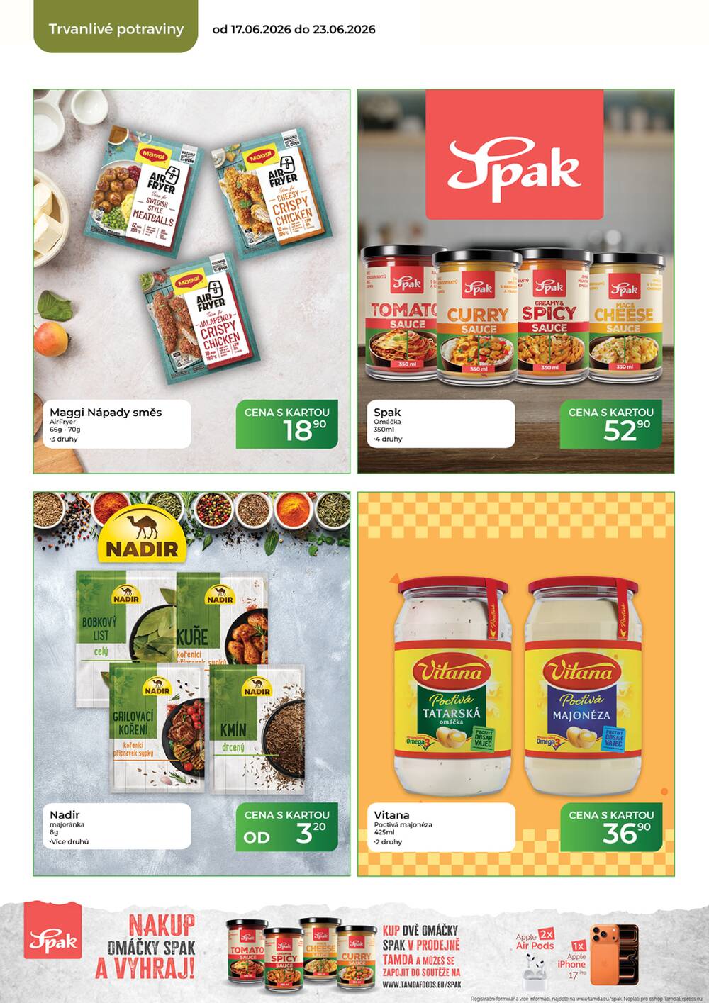 Tamda Foods od 17.6. do 23.6.2026