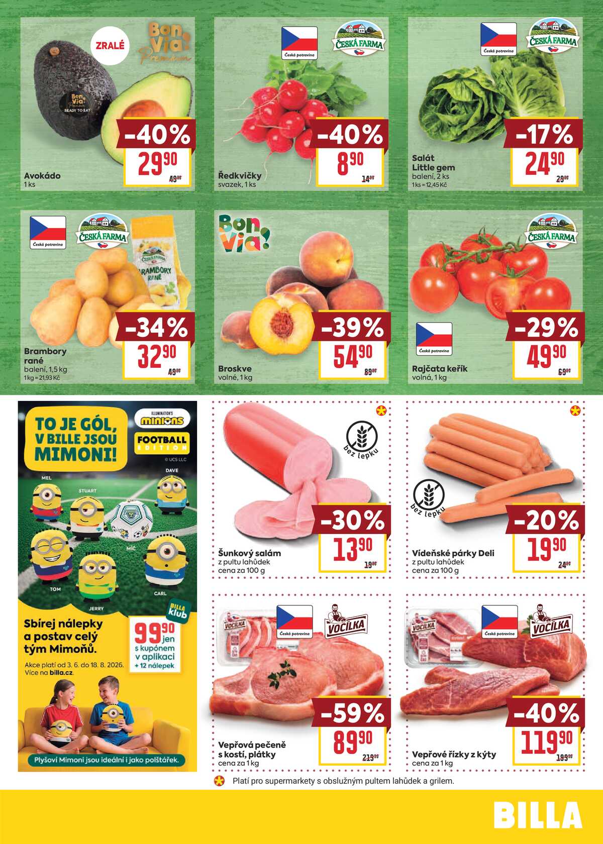 BILLA malý leták od 17.6. do 23.6.2026 strana 3