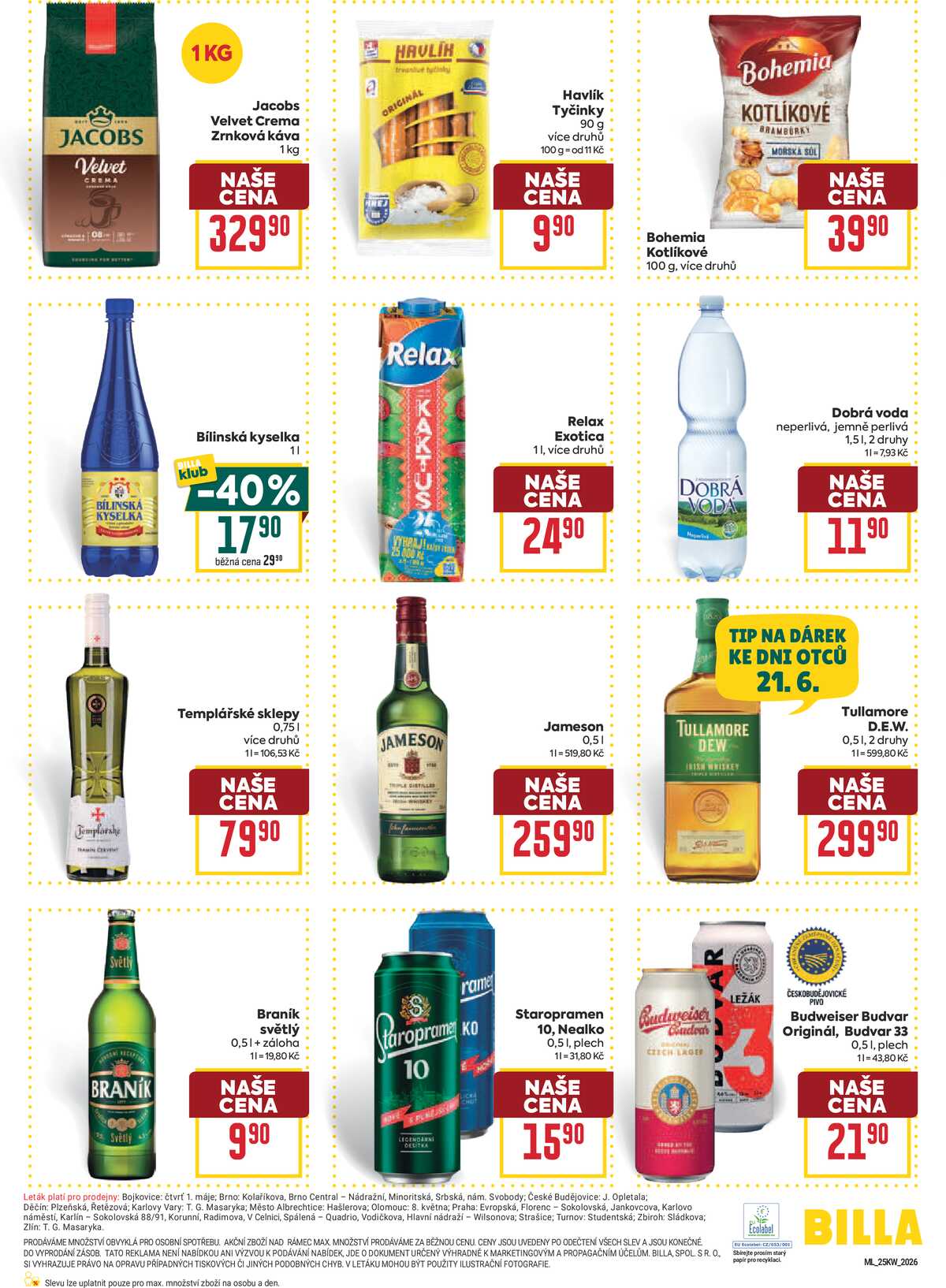BILLA malý leták od 17.6. do 23.6.2026 strana 6