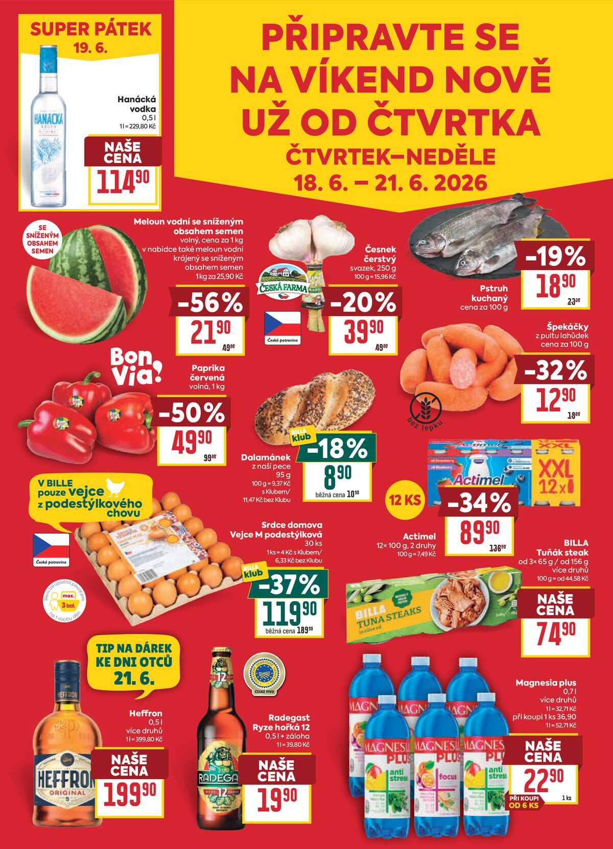BILLA malý leták od 17.6. do 23.6.2026 strana 7